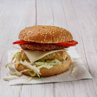 Hash brown pounder burger