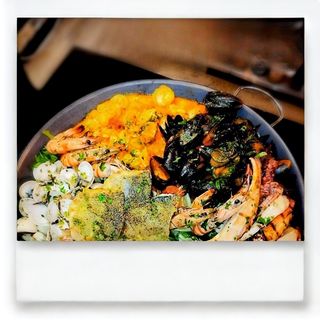 Platou gigant fructe de mare