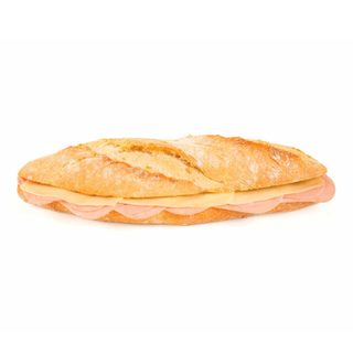 Bocadillo De Jamón Y Queso Barrita