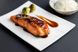 Sake teriyaki