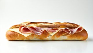 Panino cotto e formaggio