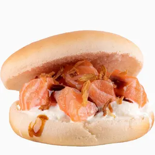 Salmon burger