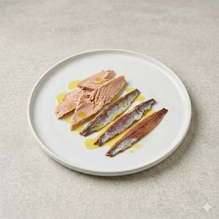 Ventresca de bonito y anchoas