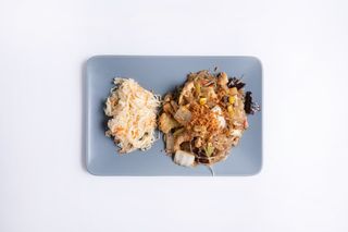 Makaron sojowy z wołowiną