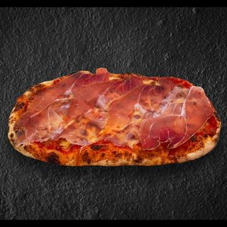 Base margherita con prosciutto crudo di Parma