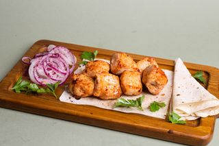 Шашлык из куриного филе