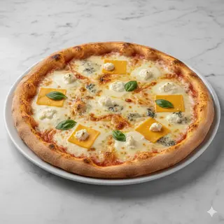 Pizza De 4 Quesos