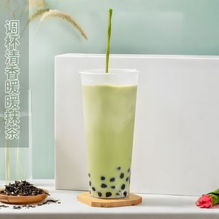A9 Matcha bubble tea medium