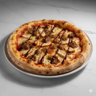 Pizza de barbacoa (28 cm.)