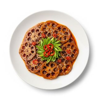 卤藕Rodajas de loto