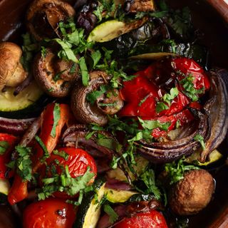 Запечені овочі в кеці