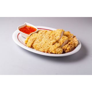 80. Pollo Rebozado Almendrado