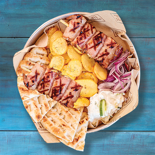 Portie medie souvlaki porc