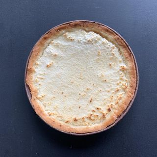 Пирог песочный с творогом