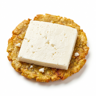 Patacón Con Queso Latino