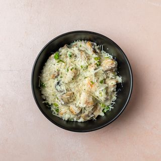 Rižoto Fungi Pollo