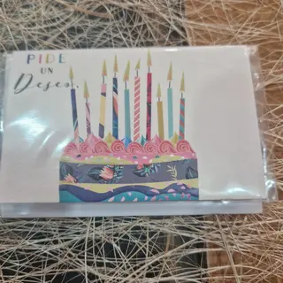 Tarjeta texto cumpleaños