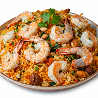 184 Biryani Con Langostinos(king prawn)