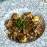 Fagotti al Tartufo Nero, Boletus e Funghi