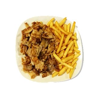 26. Patatas Con Carne Kebab