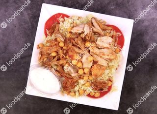 Ориз с пилешко месо + гарнитура