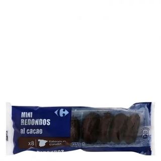 Mini Redondos De Chocolate Carrefour 155 Gr.