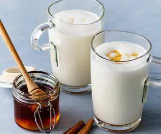 lait au miel