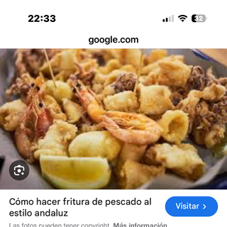 Ración De Fritura De Pescado