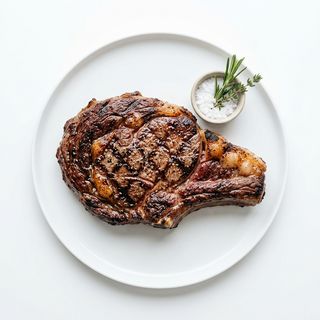 Grilled Kenyan Ribeye Steak