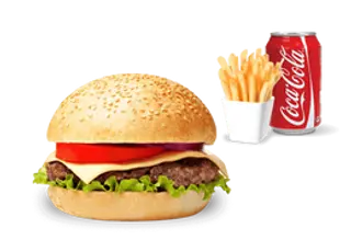 Hamburguesa + Patatas Fritas + Refresco