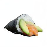 Temaki de salmón y aguacate