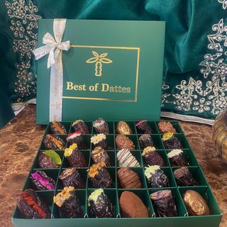 Box 1kg De Dattes Fourrées Et Enrobées