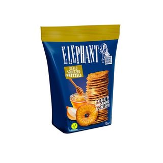 Elephant Pretzel con miel, mostaza y cebolla 70 g