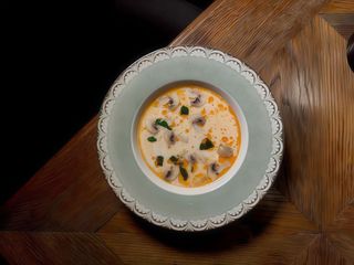 Вершковий суп з лососем (275g)