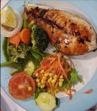 Posta de Salmão Grelhado