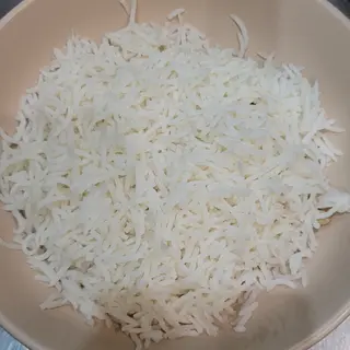 Steamed rice