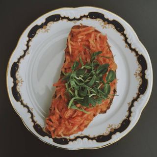 Una Tostada Con Tomate Y Aceite De Oliva (Grande)