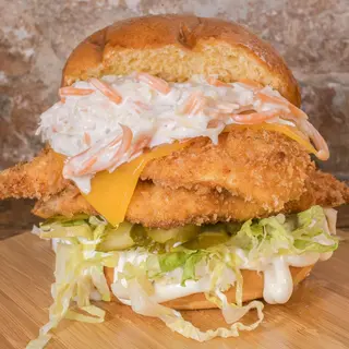 Burger Rooster's Bounty