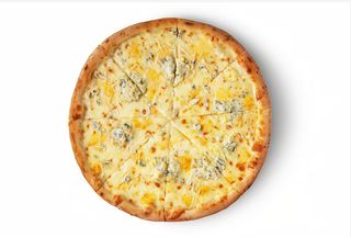 Pizza cuatro quesos (28 cm.)