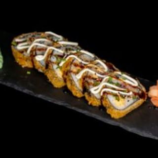 Futomaki tempurizado atún picante