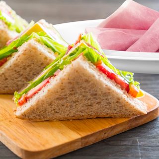 Tramezzino con prosciutto cotto