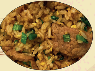 Riso fritto di manzo