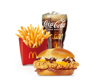 Menú McCrispy BBQ y Bacon