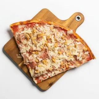 Speck, pecorino al tartufo e noci - 1/4 teglia