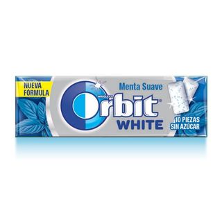 Chicles Orbit white menta suave 