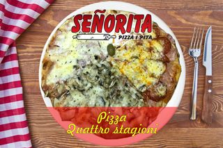 Quattro stagioni pizza