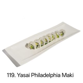 Uramaki yasai Philadelphia maki (8 uds.)