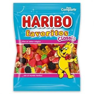 Caramelos De Goma Favoritos Haribo 150 Gr.
