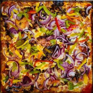 Pizza BBQ (1 Porción)