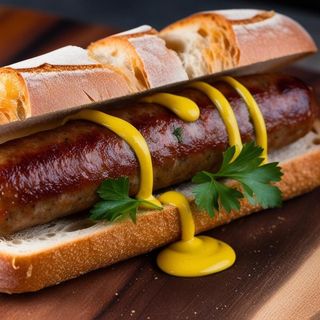 Entrepà Amb Botifarra De Pagès